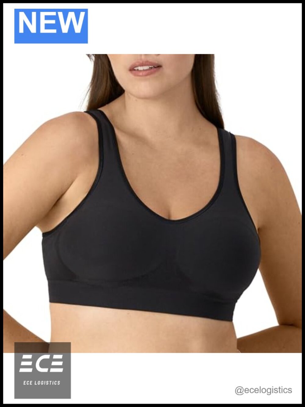 Wireless Bra Comfort Revolution Full Coverage Seamless Adjustable Supportive